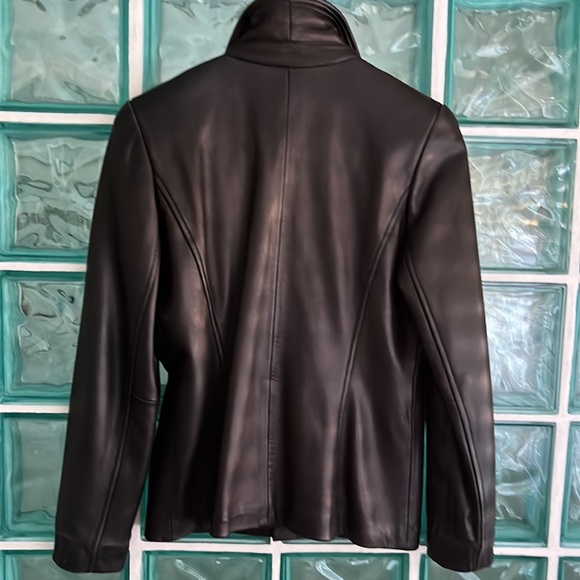 Ann Taylor Leather Jacket - Picture 6 of 7